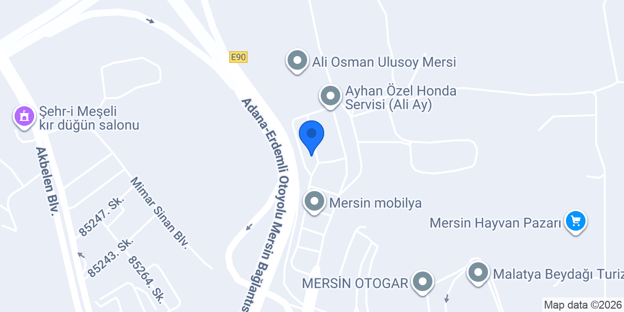 Sanat metal mersin konumu