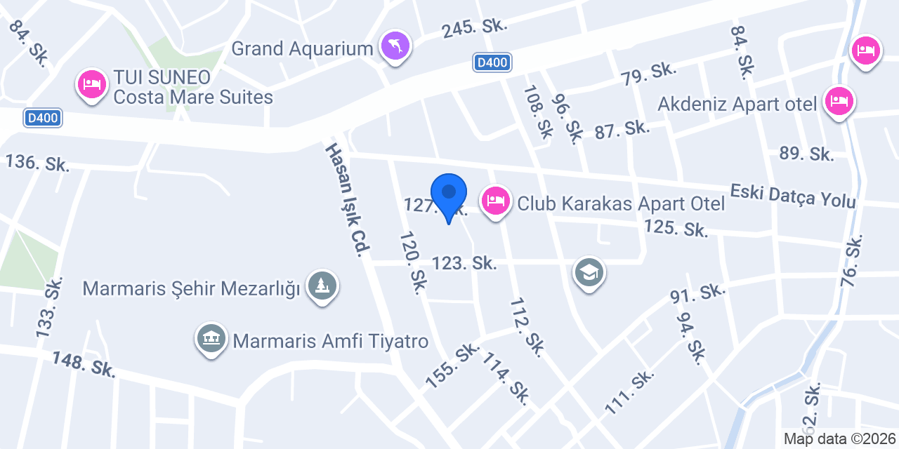 Club Candan Hotel konumu