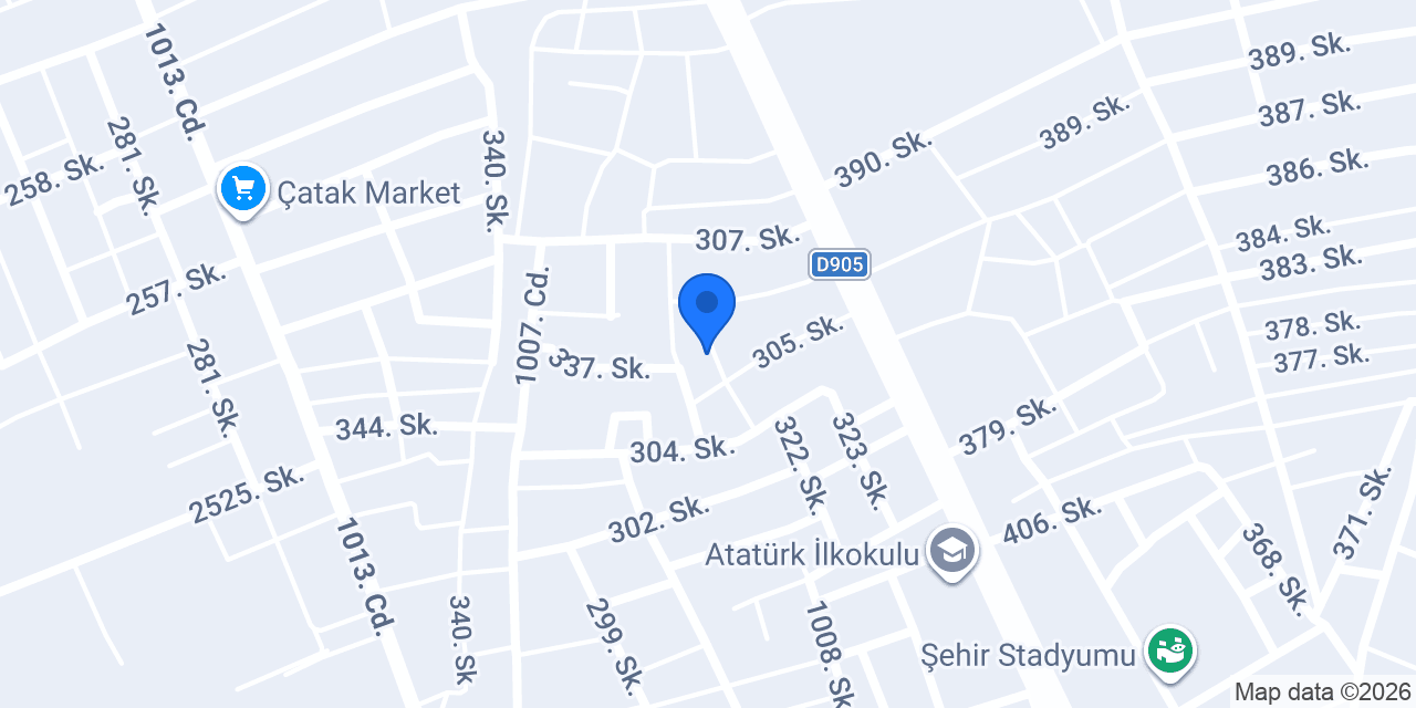 Hoşgör market konumu