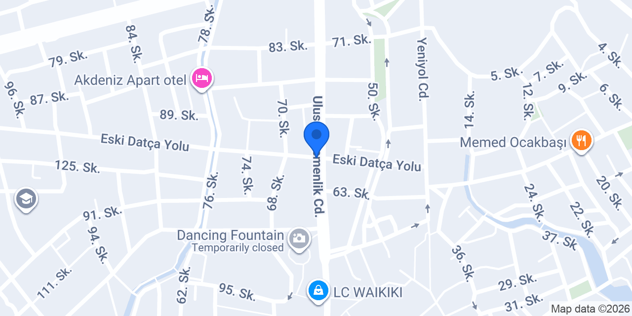 Marmaris Ünal Taxi konumu