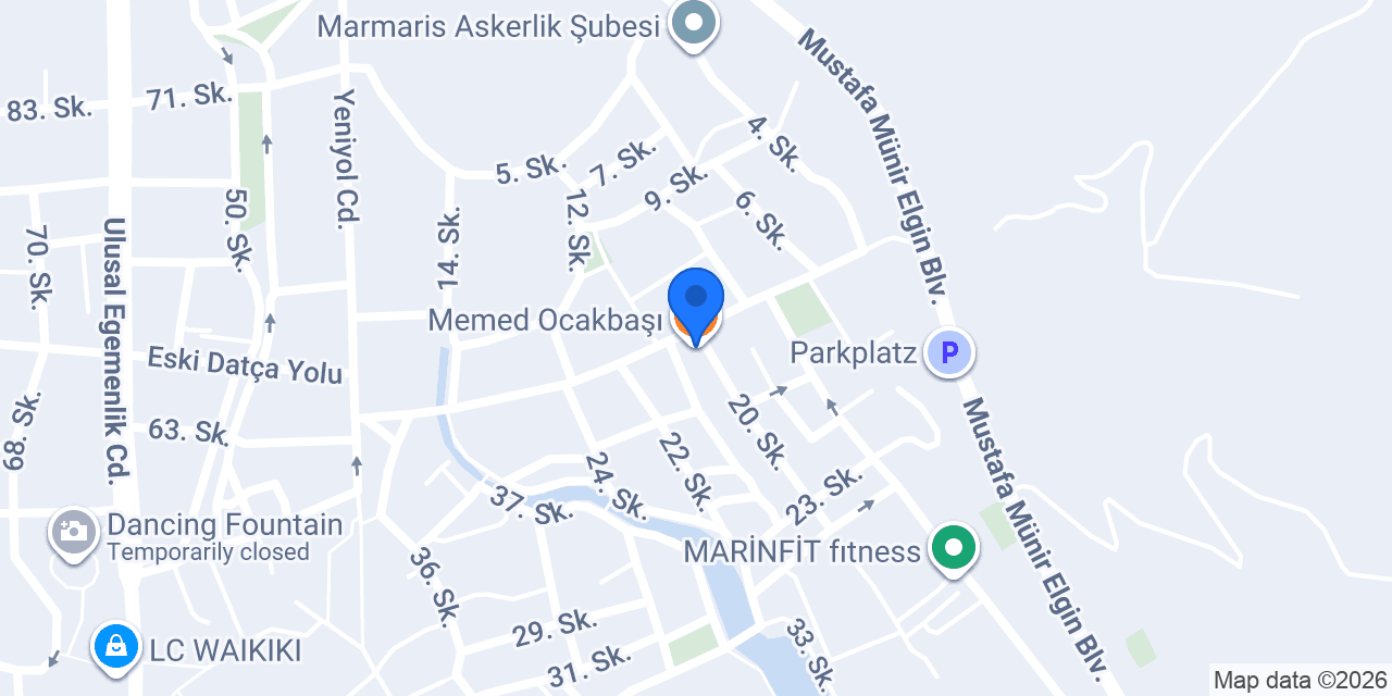 Memed Ocakbaşı konumu