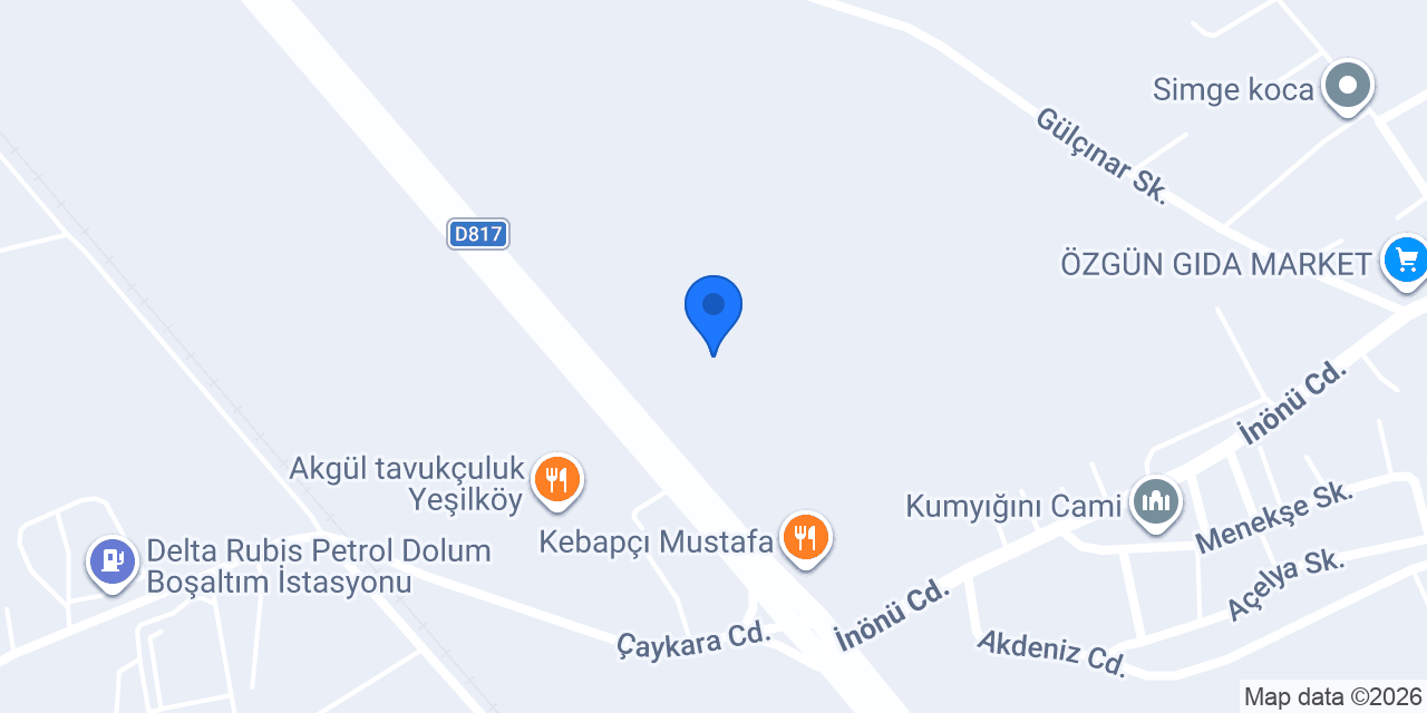 Türkiye Petrolleri - Hatay Dörtyol Terminali konumu