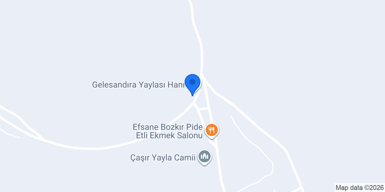 Efsane bozkır pide konumu