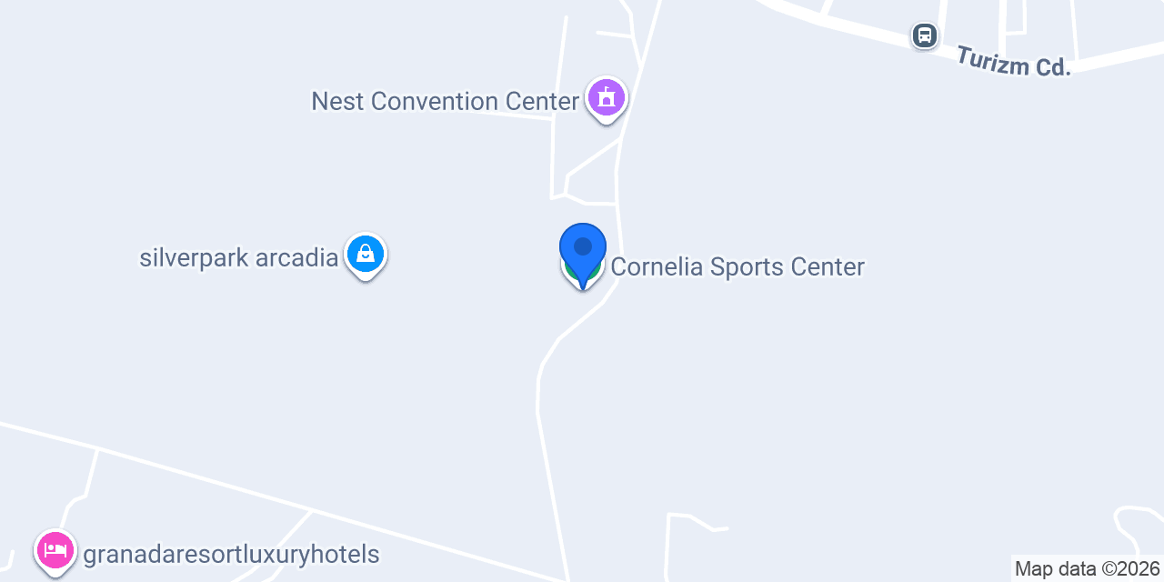 Cornelia Sports Center konumu