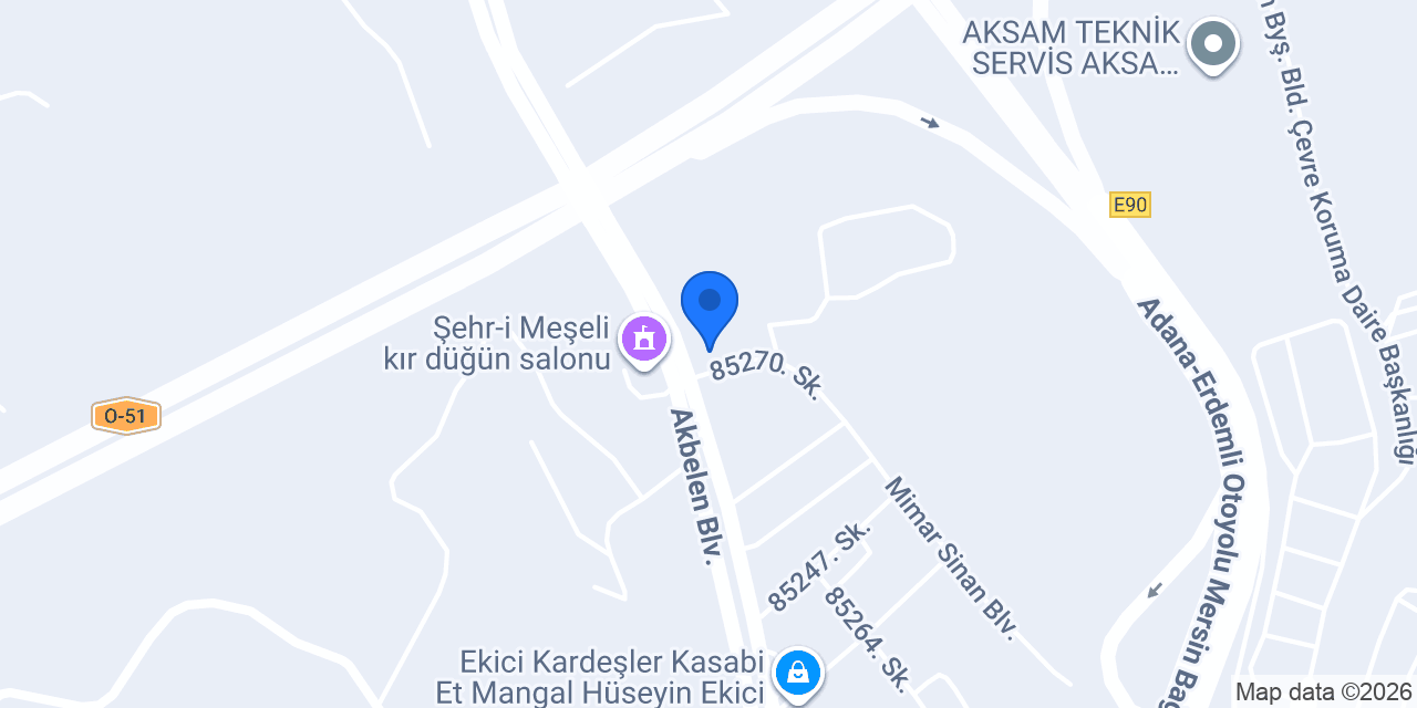 Akdeniz Et Mangal Kendin Pişir konumu
