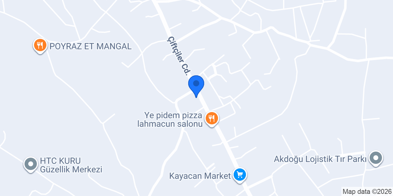 Nur Döner ve Hamburger Salonu konumu