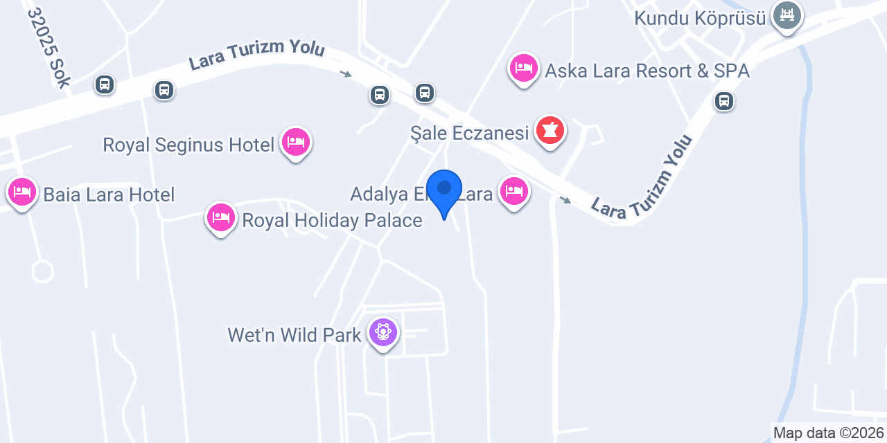 Calypso Rent A Car konumu
