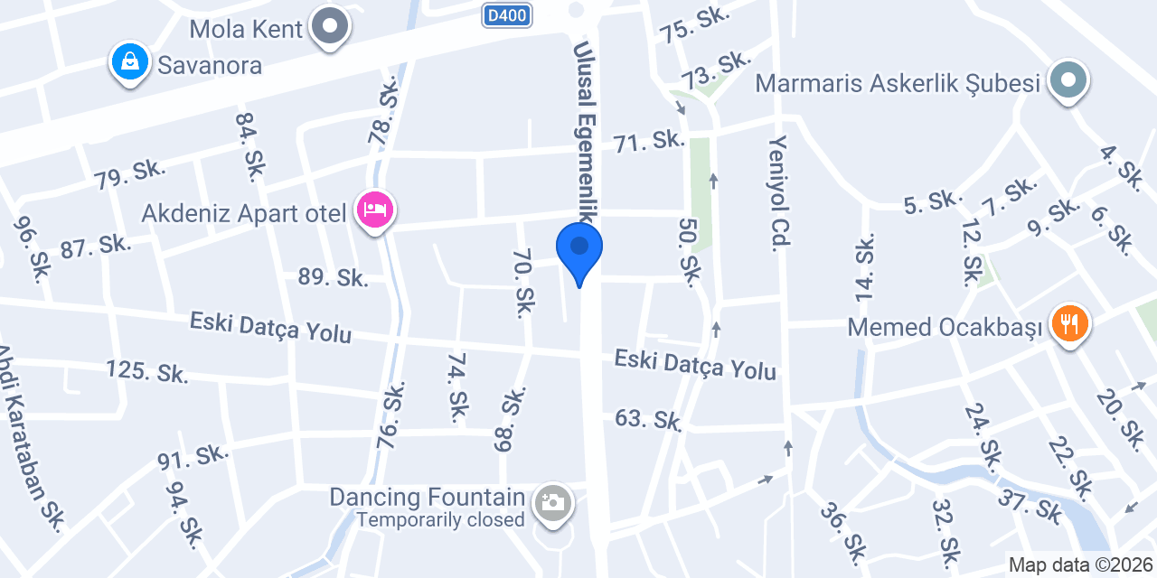 Mert Ticaret Pazarlama Ltd. Şti. konumu