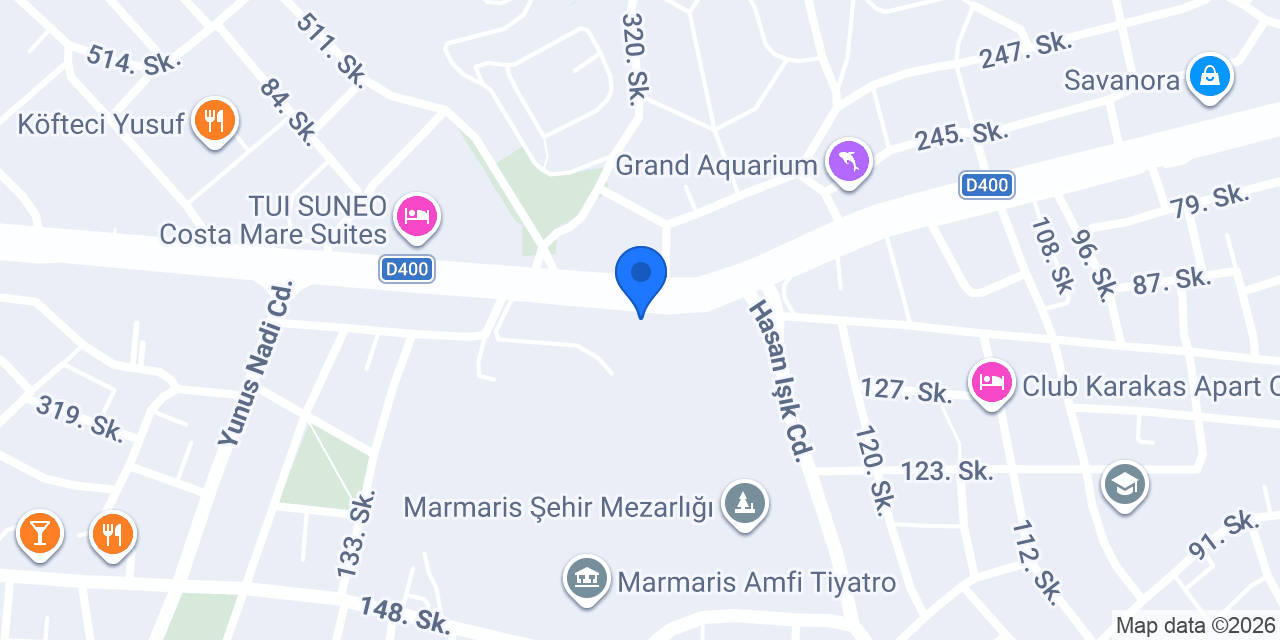 Expey Dekorasyon konumu