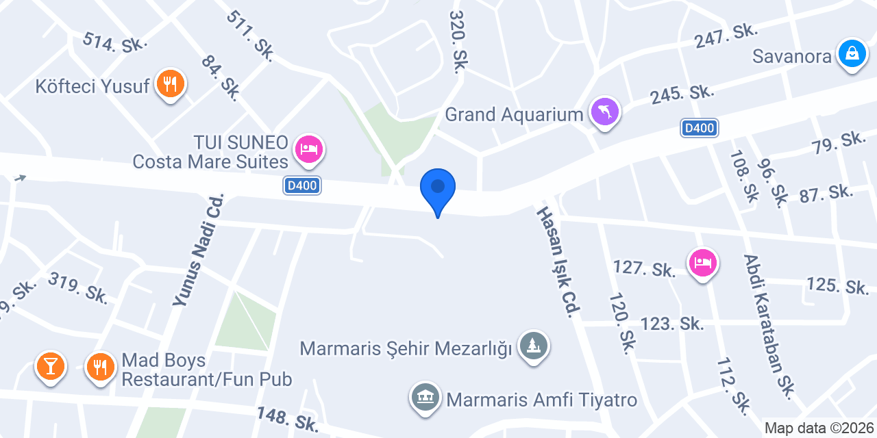 Karadeniz Beton-Muğla Çit konumu