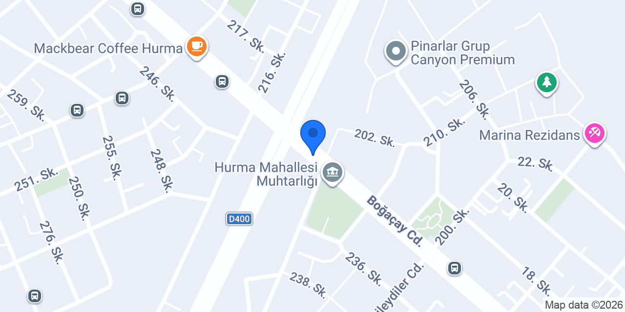 7/24 Elektrik Servis Hurma Liman konumu