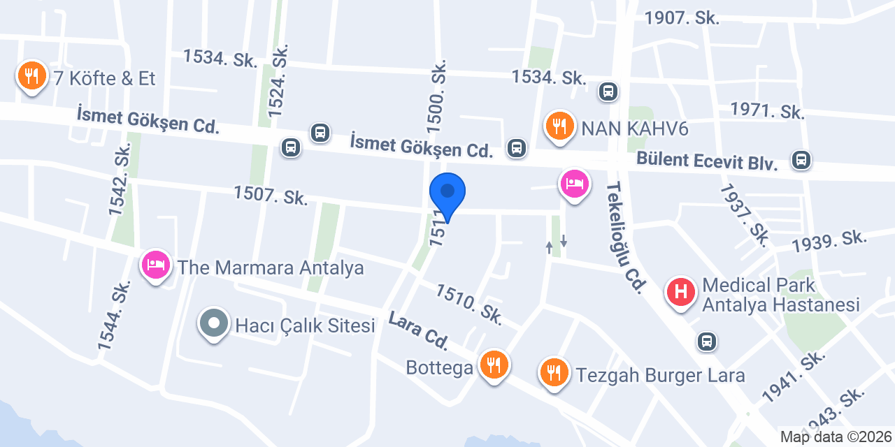 YALI PARK VETERİNER KLİNİĞİ konumu