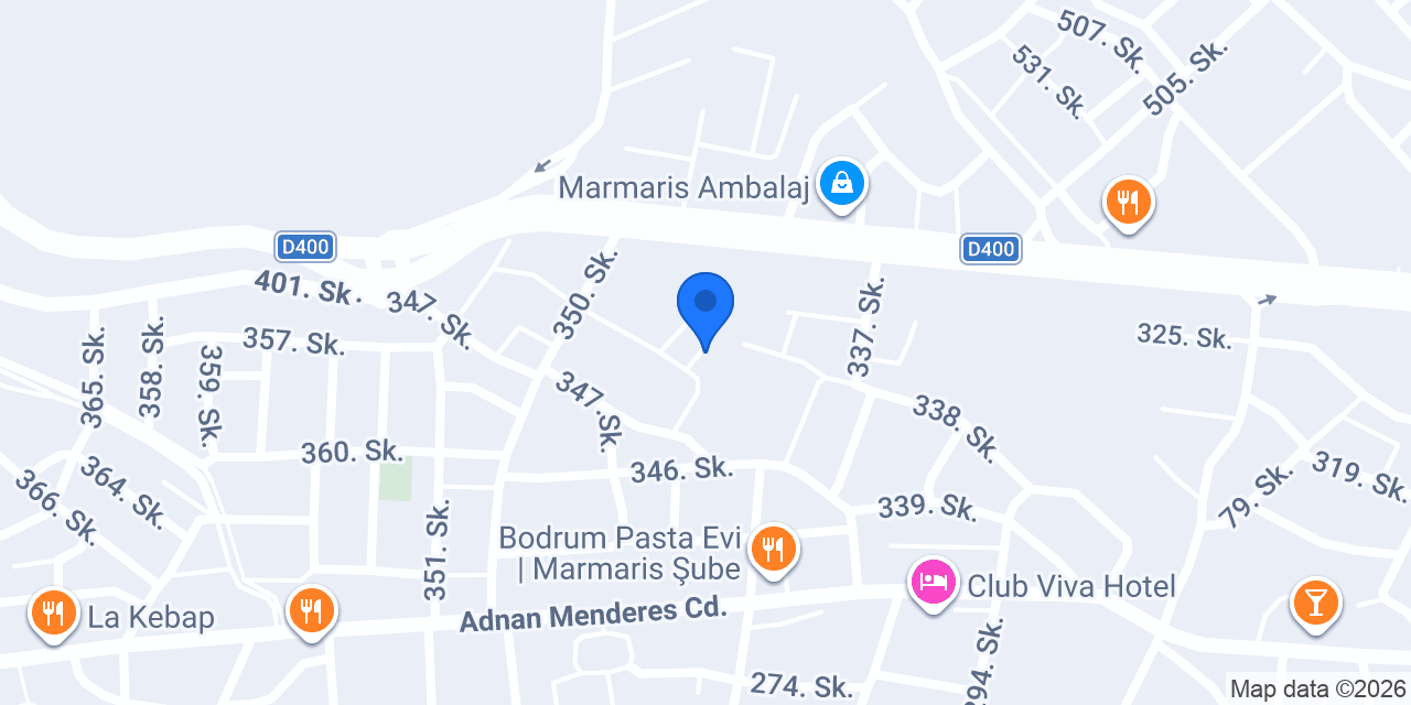 Marmaris Gözde Peyzaj konumu