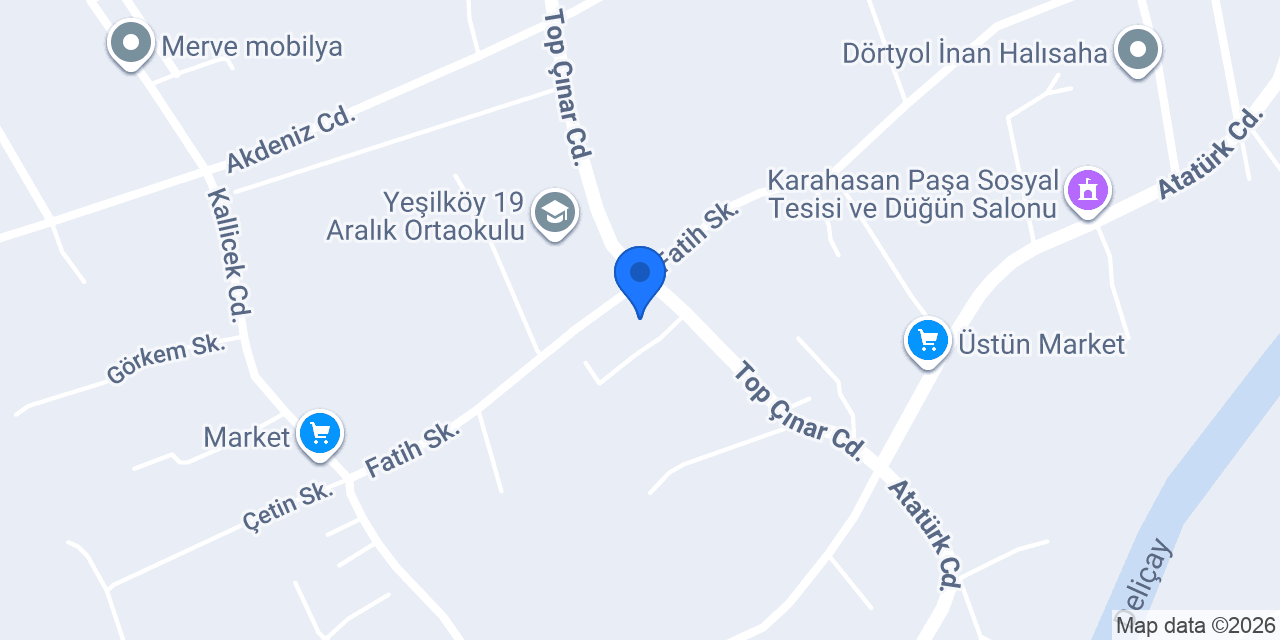 Yeşilköy Hasan Paşa İlkokulu konumu