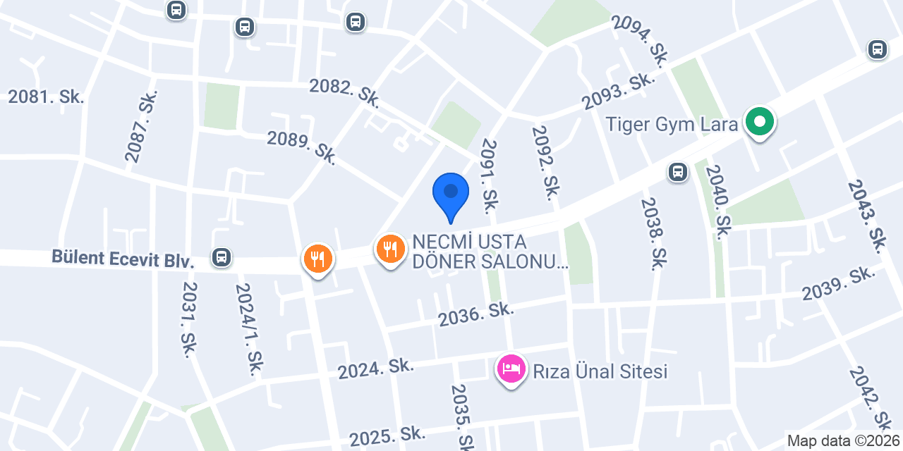 Baran Hırdavat konumu