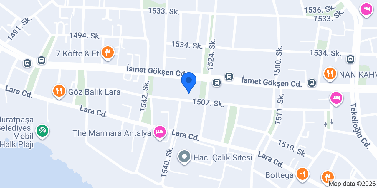 Global Vizyon Yurtdışı Eğitim Antalya konumu