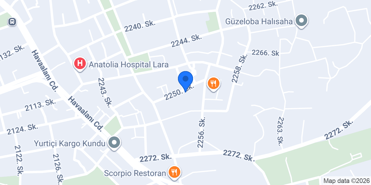 Kahya Market konumu