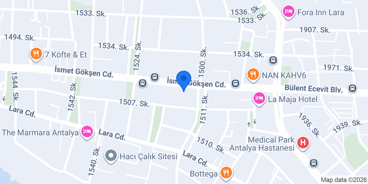 Pasaport Pizza Lara / Şirinyalı konumu