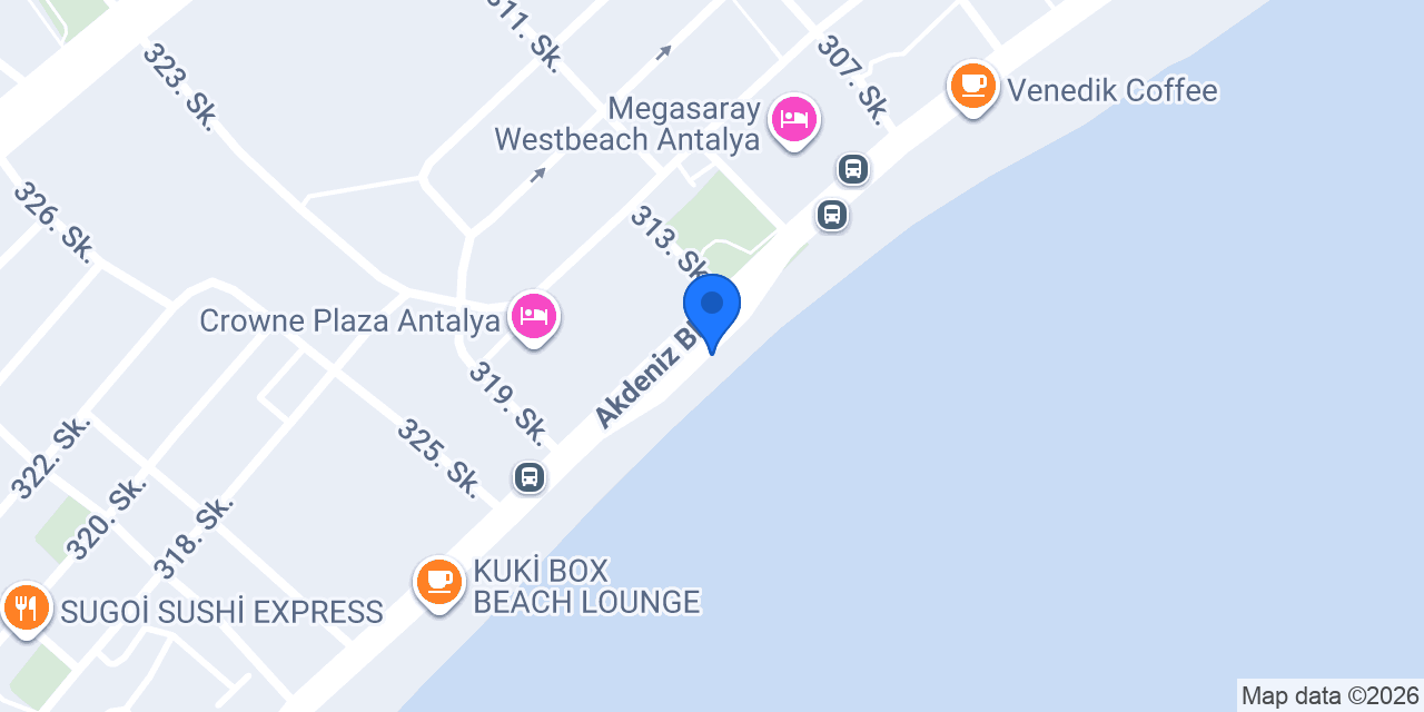 Vento Mare Coffe & Beach konumu