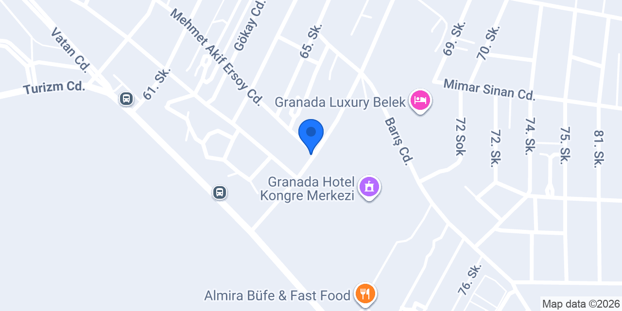 Dr. Şeyda Kara / Belek Medical Clinic konumu