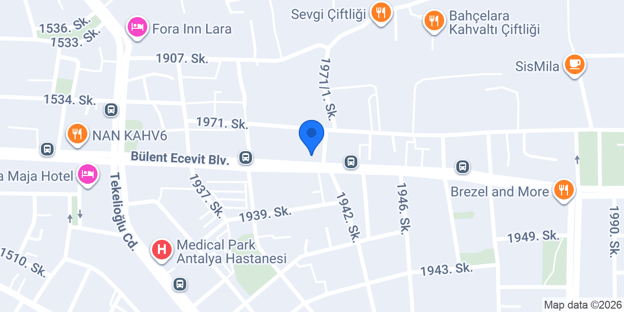 Akça optik konumu