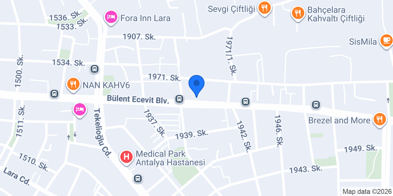 ANTALYA KÜBRA ÇİÇEK konumu