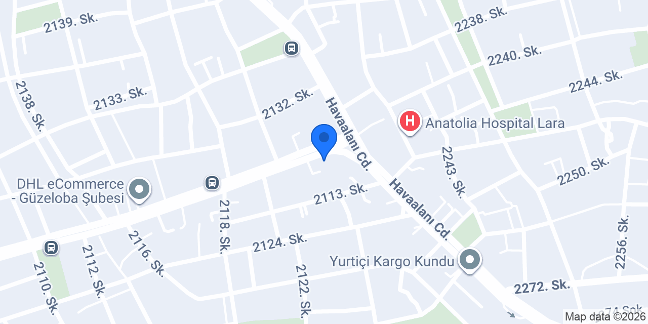 Nur Pastaneleri Lara konumu