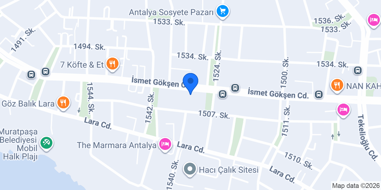Kuaför Barış Göçmenoğlu konumu
