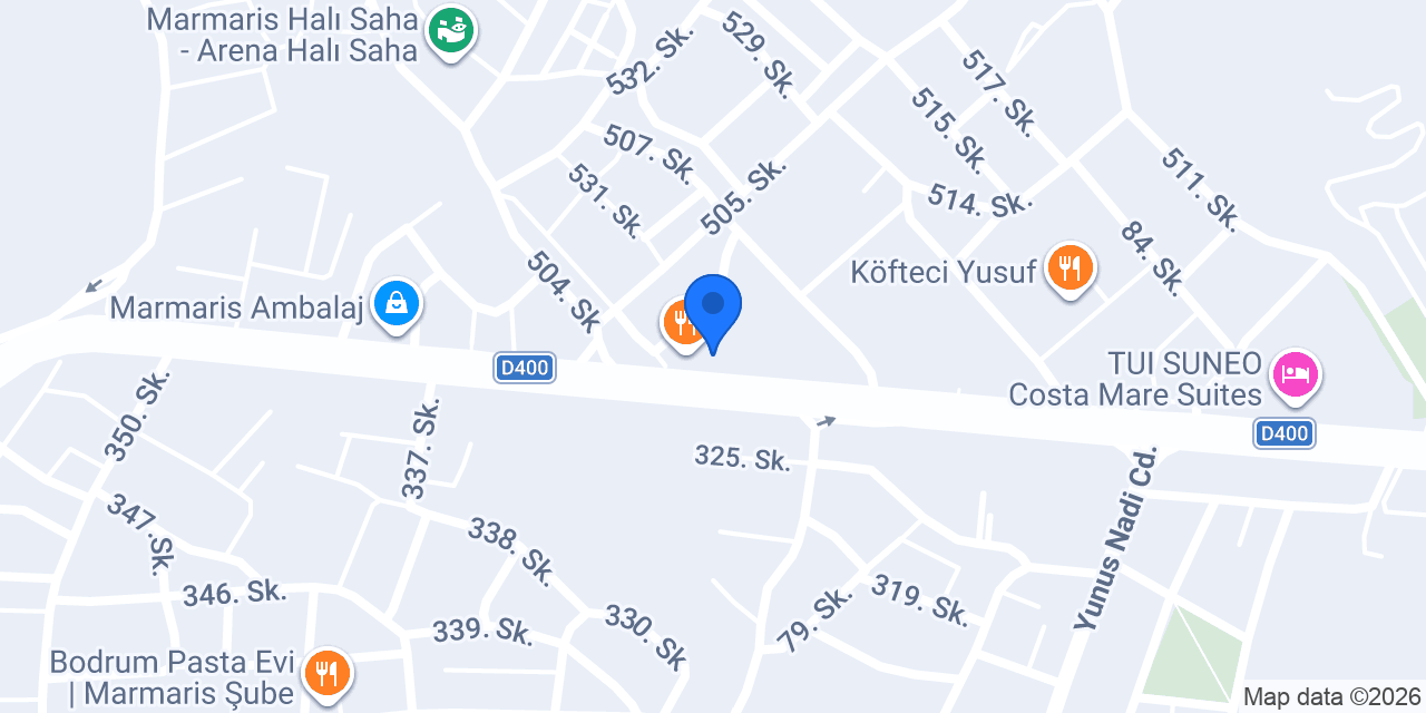 Çilek Odası | Marmaris konumu