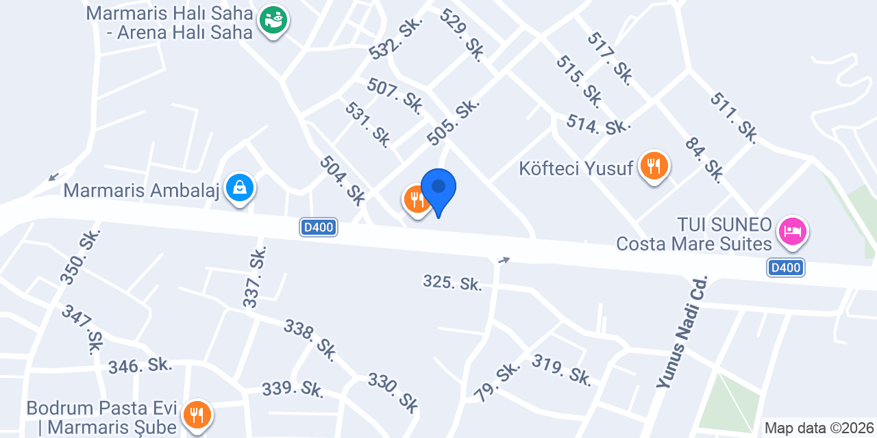 Marmaris Çetmen konumu
