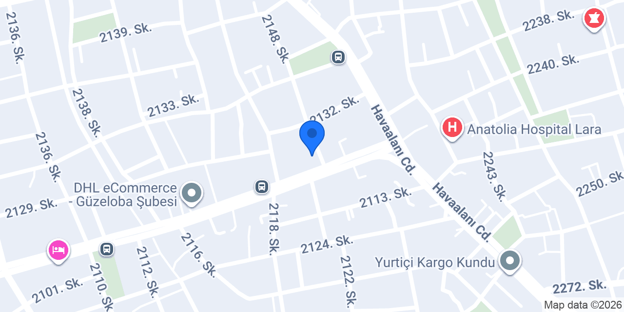 Ptt-güzeloba Şubesi konumu
