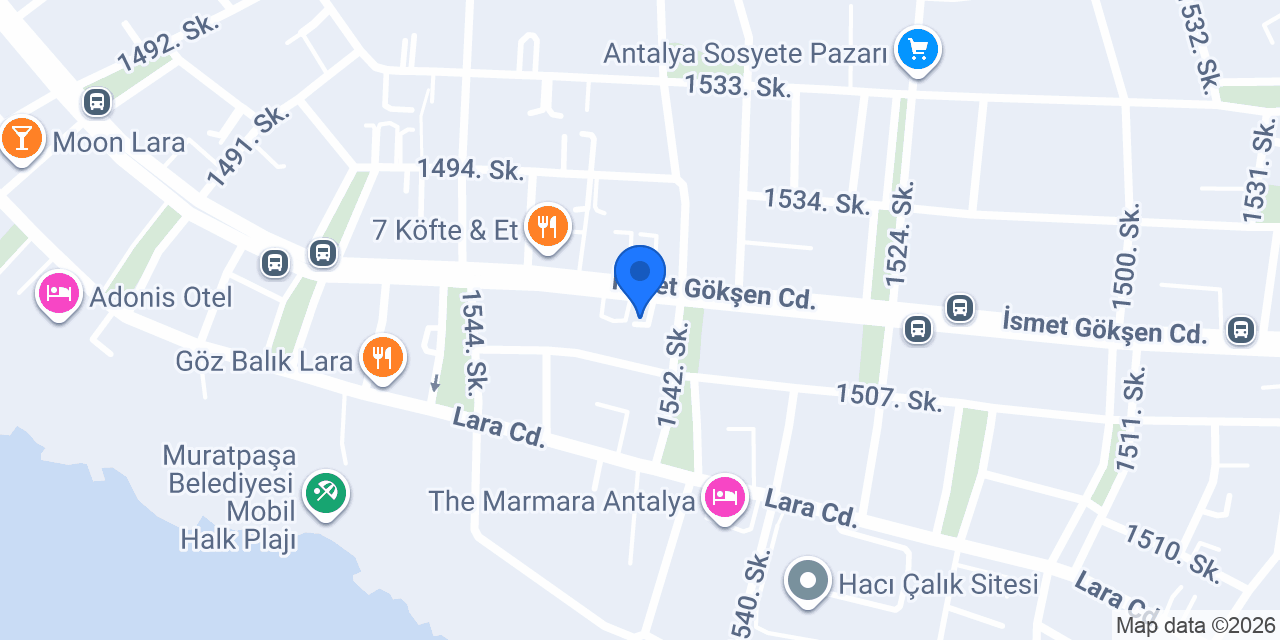 Özel Kaya Göz Merkezi konumu