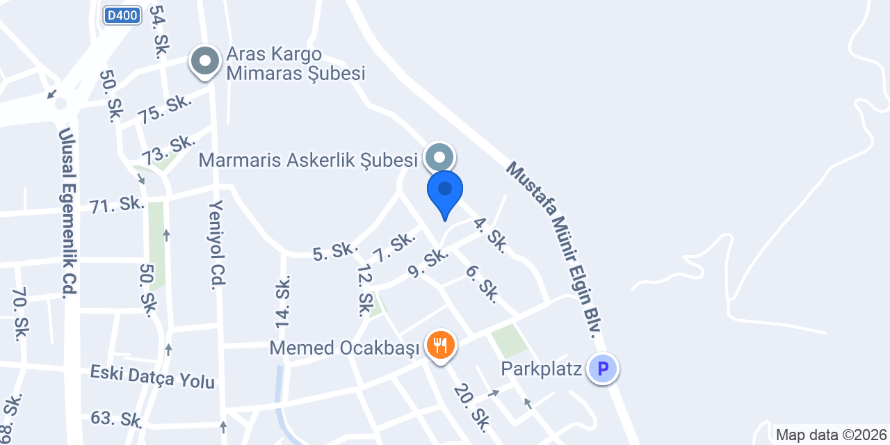 Dalaman Vip Transfers konumu