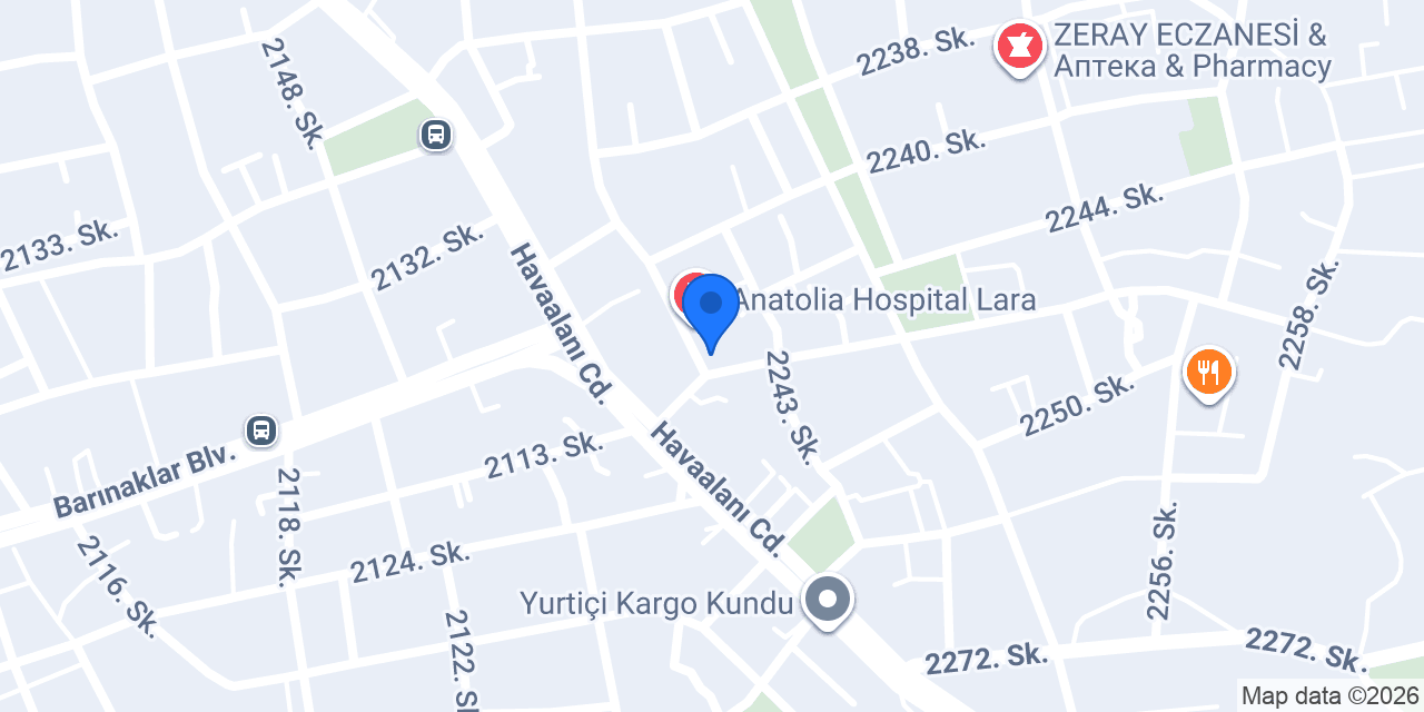 Koza Eczanesi konumu