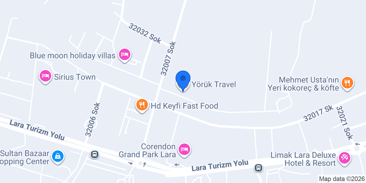 Yörük Travel konumu