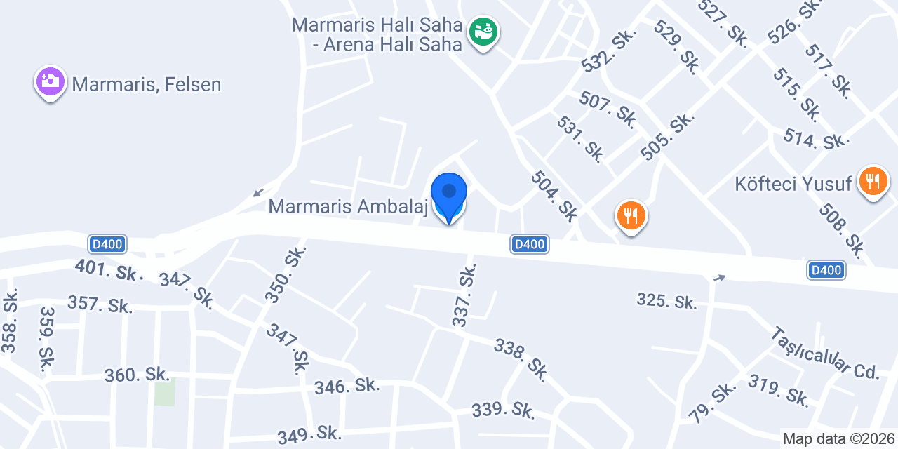 Marmaris Ambalaj konumu