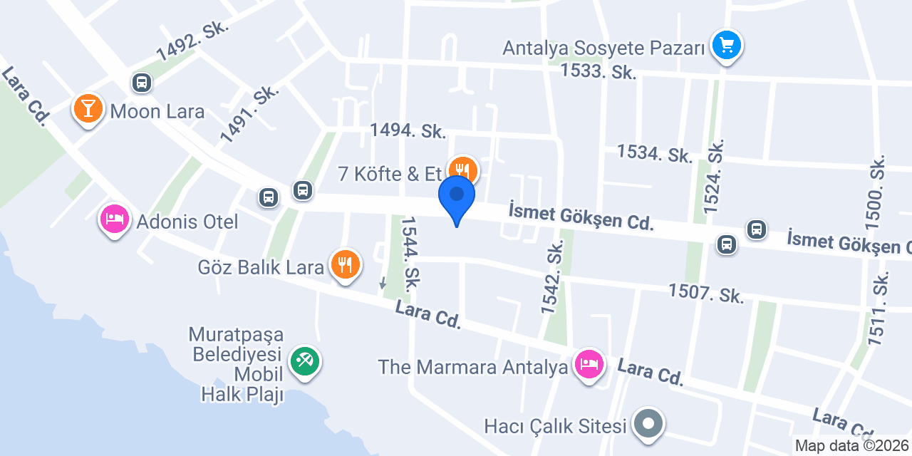 Medforbody Antalya konumu