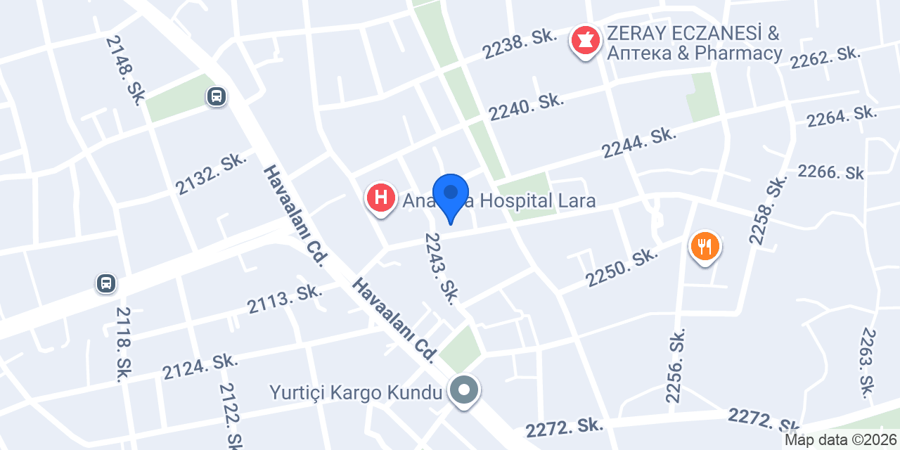 LARA LIFE EMLAK konumu