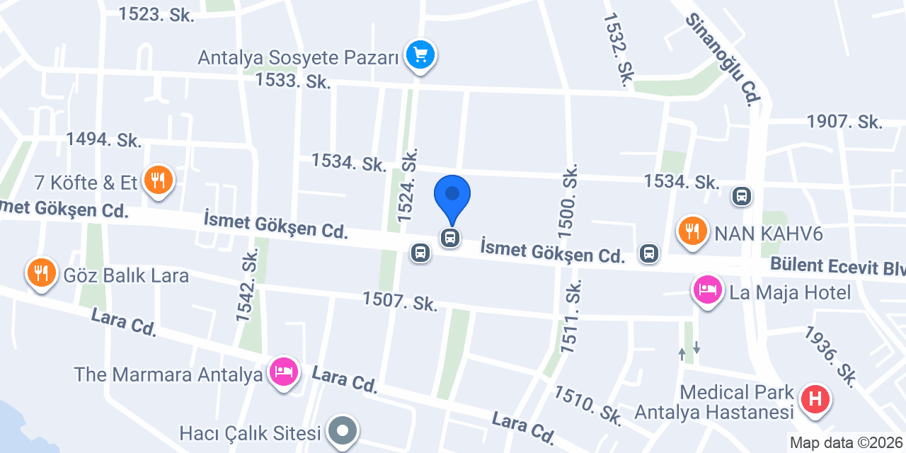 Jabo Gelinlik konumu