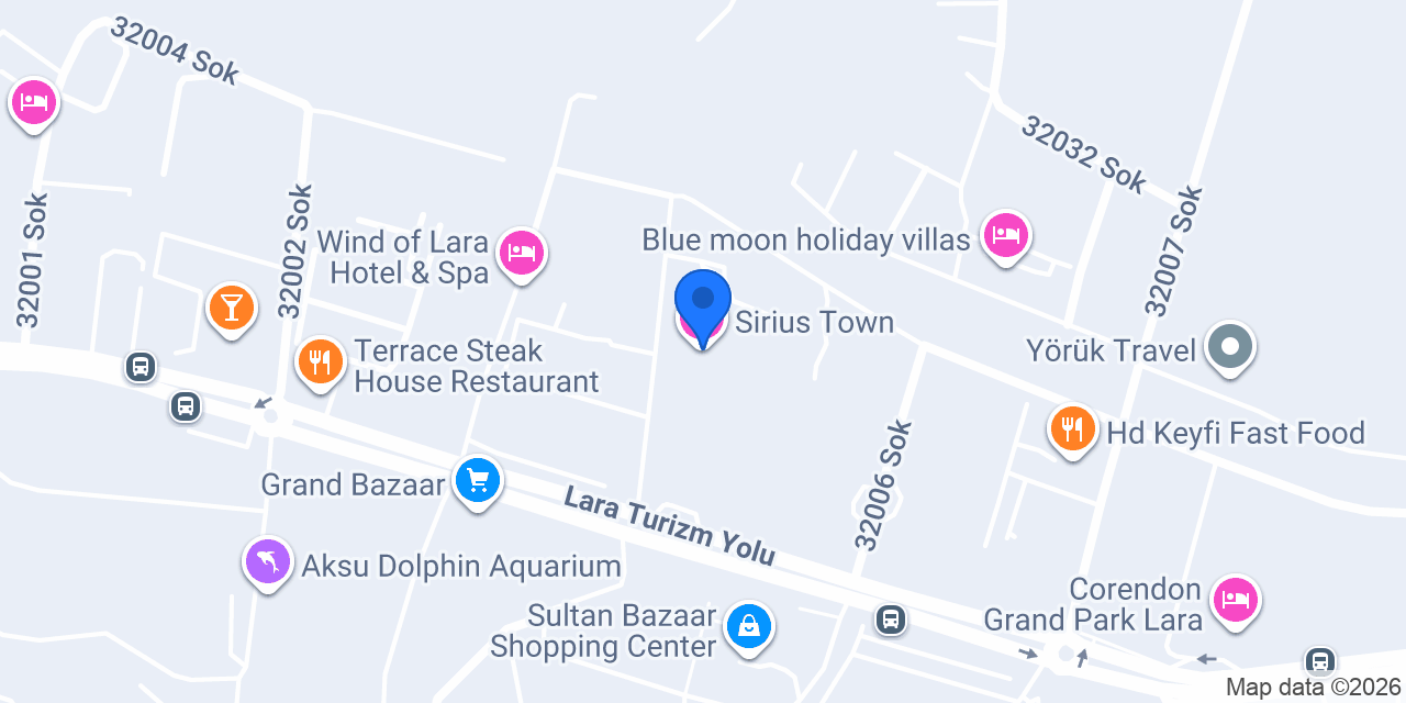Sirius Town konumu