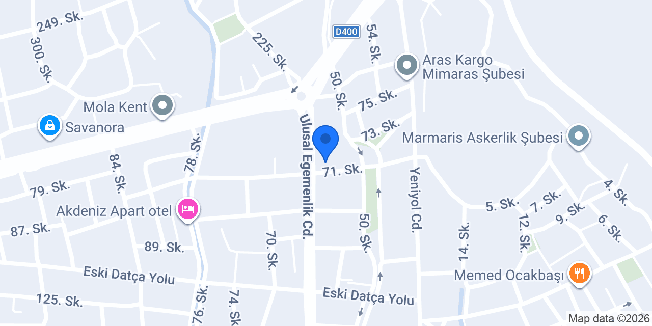 CSM RENT A CAR konumu
