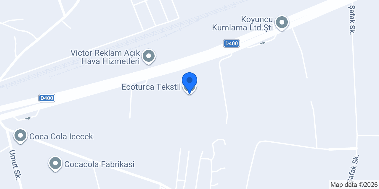 Ecoturca Tekstil konumu