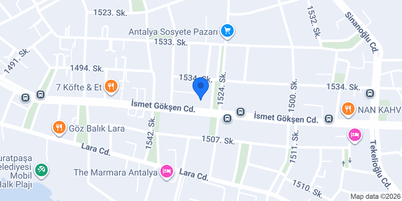 Dr. Murat Hatipoğlu Muayenehanesi konumu
