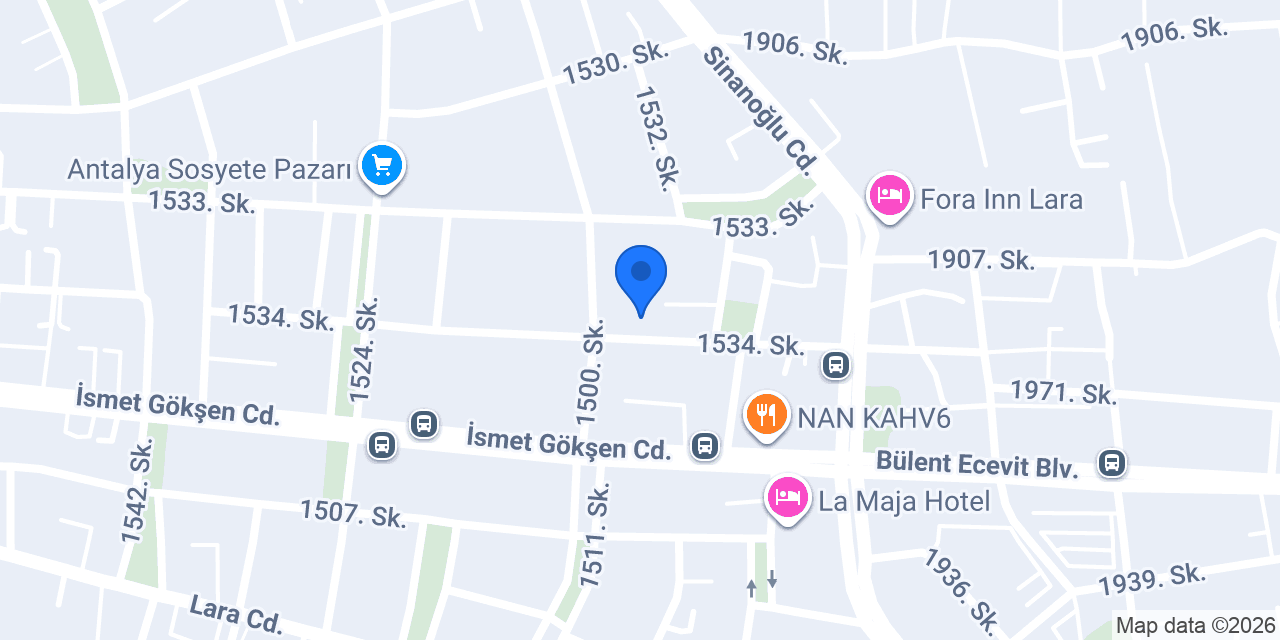 Hilal Nail Studio konumu