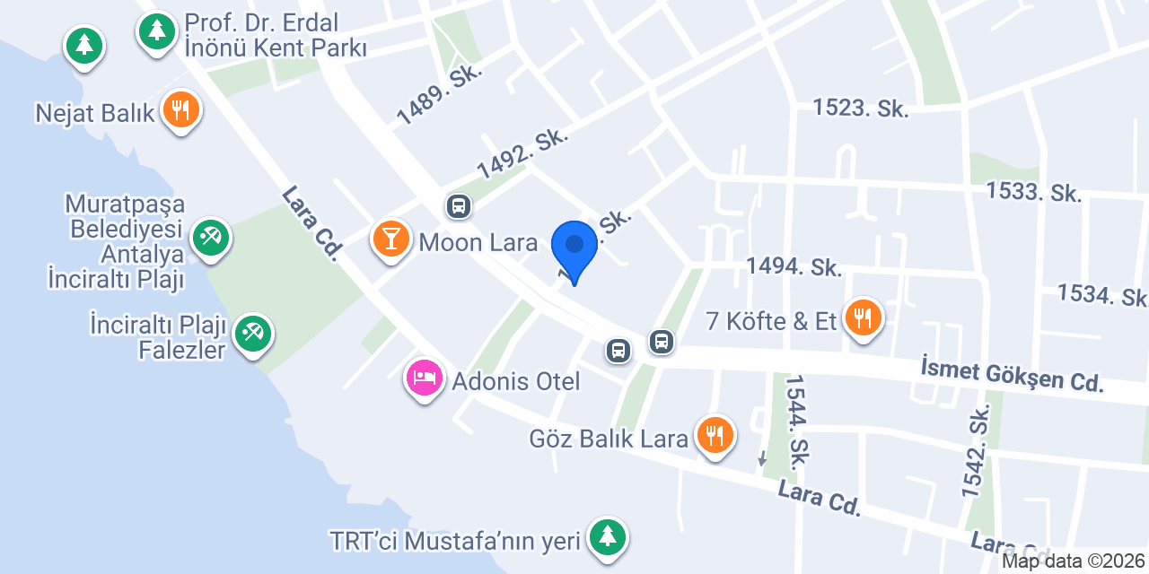 İnnema Yaşam ve Gelişim Merkezi konumu