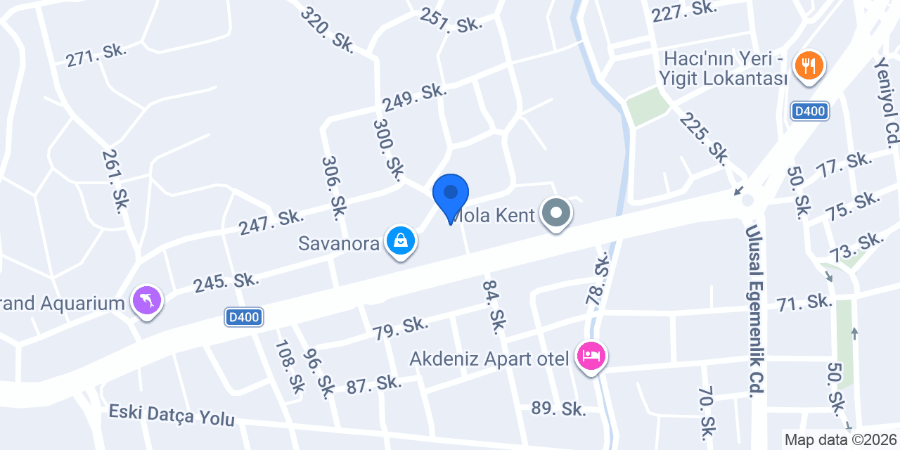 Üstün İş Oto Servis konumu