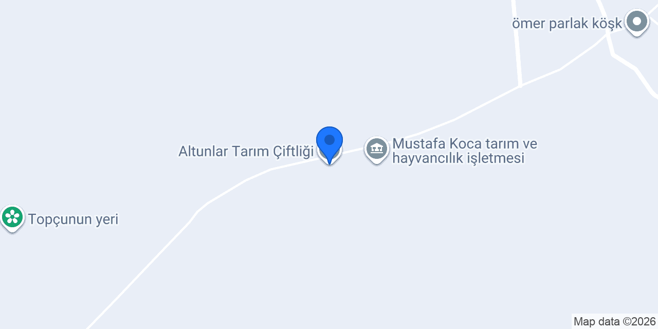 Altunlar Tarım Çiftliği konumu