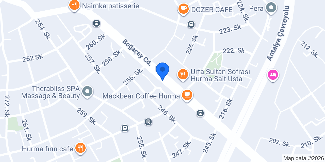 HURMA 101 CAFE OKEY SALONU konumu