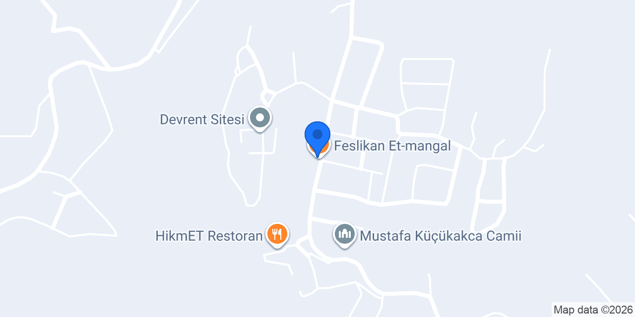 Feslikan Et-mangal konumu