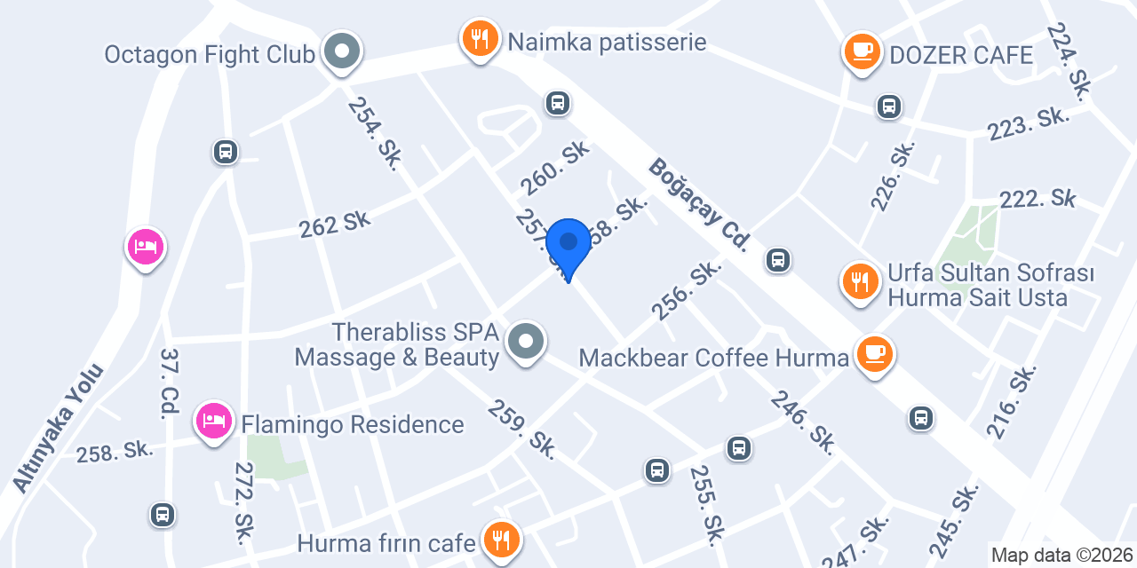 Golden World Suite Hotel konumu